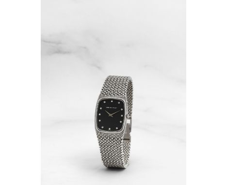 AUDEMARS PIGUET. MONTRE BRACELET EN OR BLANC 18K (750) SERTIE DE DIAMANTS MOUVEMENT MECANIQUE AUDEMARS PIGUET. AN 18K WHITE G