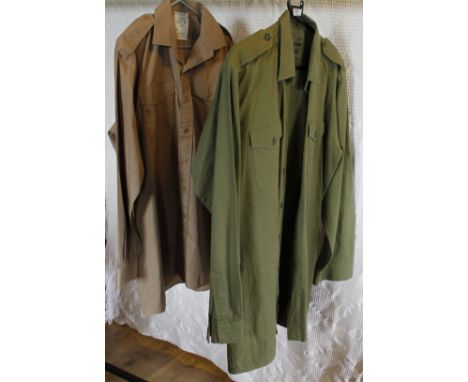 Two army shirts. (2)