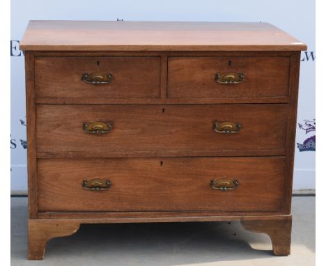 Chest of drawers two short over two long, small chest of four drawers and a card table