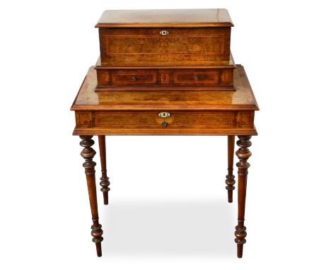 An interchangeable cylinder musical box on standSwiss, circa 1880the 8cm cylinder musical box playing 20 airs as listed on th