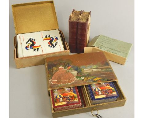 A collection of advertising related playing cards, to include Guinness, Will's cigarettes, etc. (4)