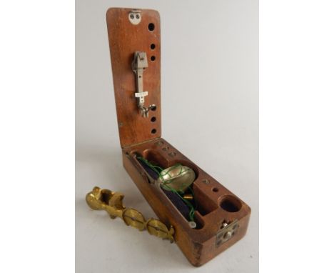A set of Harrison Sovereign scales, and another set of scales.
