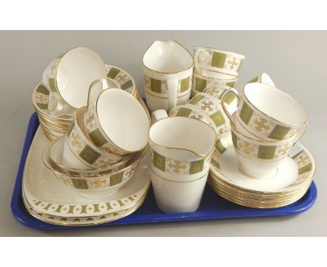 A Spode Persia pattern part tea service, to include two large platters