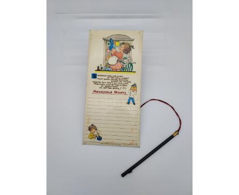 A Vintage Mabel Lucie Attwell household want board. [32x15cm] 