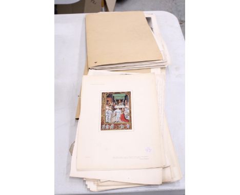 A LARGE QUANTITY OF VINTAGE PRINTS