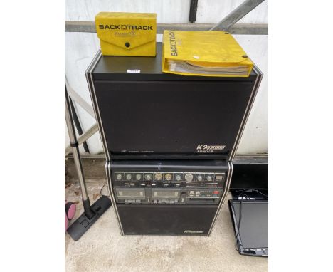 A K-99 STEREO KARAOKE MACHINE