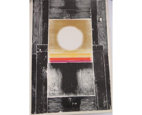 Michael Rothenstein (1908-1993),lithograph, abstract composition, signed in pencil no. 5/30, s 40" x 28", unframed.