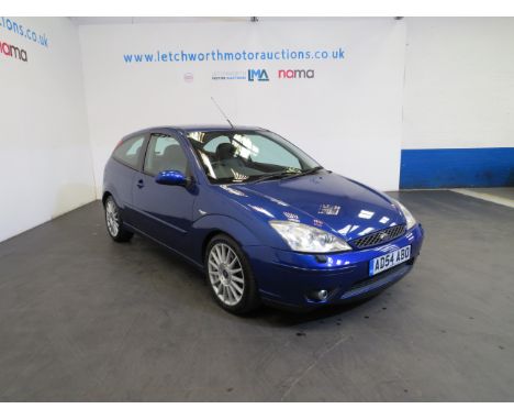 THIS FORD FOCUS ST 170 IS TOTALLY ORIGINAL AND UNMOLESTED. WITH 2 FORMER KEEPERS, THE CAR IS FINISHED IN IMPERIAL BLUE WITH A