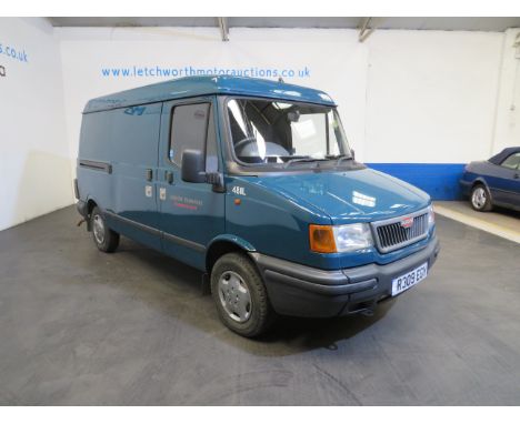 DESCRIPTION FROM VENDOR - EX LONDON TRANSPORT FOR SW1, FINISHED IN ITS ORIGINAL COMER BLUE PAINT , WITH ORIGINAL LIVERY, ALSO