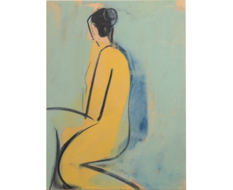 MARY STORK Clarified Mixed media Signed and dated 27.2.95 Further signed and dated to the back David Messum gallery label to 