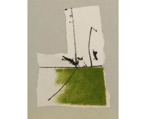 ALEXANDER MACKENZIE Untitled Mixed media Signed and dated 2 May '87 to the back and inscribed 'To Linden Love Alex' 13.2 x 10