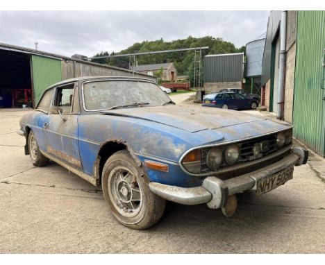 From 40-year ownership with 30 of those years spent in a barn. To be sold at No Reserve. This classic British convertible was
