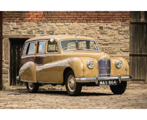 Incredibly rare and restored to a very high standard, the A70 Hampshire Woodie. The majority of A70 estates were built by Pap