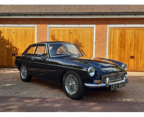 An impressive example of MG's six-cylinder classic from long-term ownership. Finished in Gloss Black with a black leather int