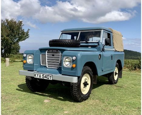 A sympathetically refreshed Series III with 65,000 miles and a known history from day one. Desirable petrol-engined Series II