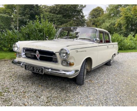 **Please note the mileage is just 37,451**A rare survivor of Borgward's attempt to compete with Mercedes in the six-cylinder 