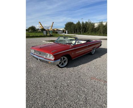 Fabulous, '63 Galaxie 500XL in Rangoon Red. Pure, unadulterated, unapologetic Americana.An impressive example of Ford's secon