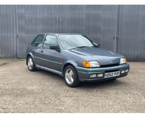 A very smart example of the, now rare, Fiesta RS Turbo looking nicely understated in Mercury Grey. The RS Turbo was the high-