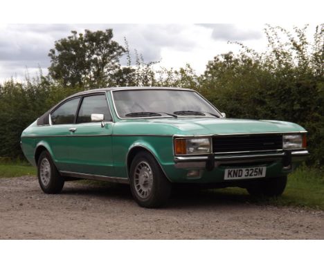 Attractive, second-generation, low-mileage, Granada Coupé. In the UK, the Coupé was only available in Ghia trim making this G