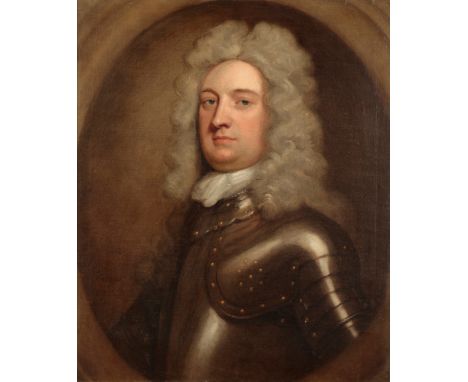 SIR GODFREY KNELLER (1646-1723) A portrait of a man, traditionally identified as George I, signed and dated lower left "Knell
