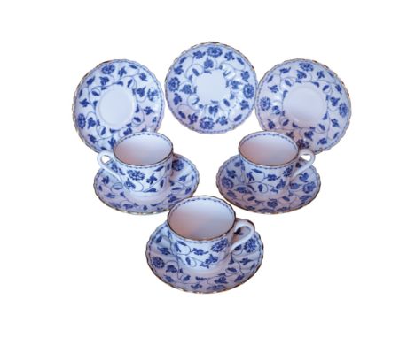 A SPODE "BLUE COLONEL" PATTERN AFTERNOON TEA SERVICE (a lot)