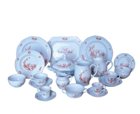 A WEDGWOOD CHANTECLER EXTENSIVE TEA AND BREAKFAST SERVICE (a lot)