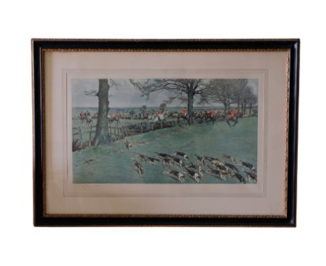CECIL ALDIN (1870-1935) 'The South Dorsetâ€™, signed in pencil to the margin, coloured print, 70cm x 42cm; together with anot