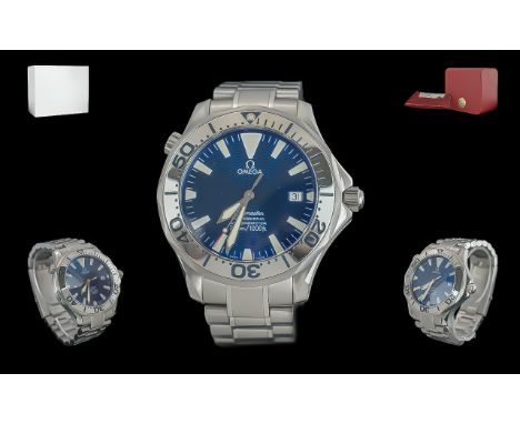 Omega Seamaster Professional Chronometer Divers Stainless Steel Gents Wrist Watch, Ref.No. 25345000, Watch No. 80017708, date