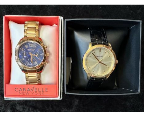 A Collection of Gents and Ladies Wristwatches, good condition in boxes, comprising Gents Chronograph by Carabelle New York, A