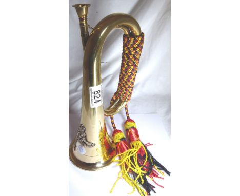 Brass army style bugle
