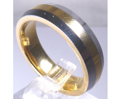 Titanium gents ring, size S/T, 11g