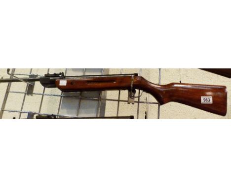 Vintage 0.22 calibre air rifle