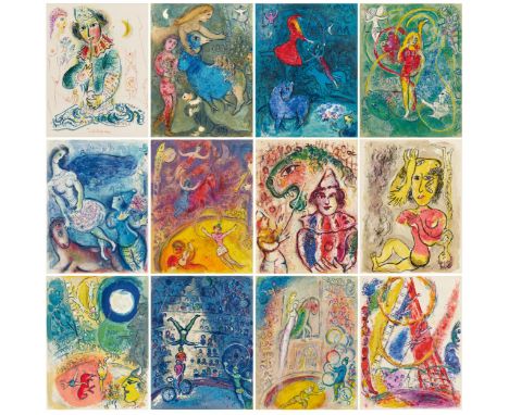 CHAGALL, MARC1887 Witebsk - 1985 St. Paul de VenceTitel: Le Cirque. Untertitel: Kompletter Band. Datierung: 1967. Technik: 23