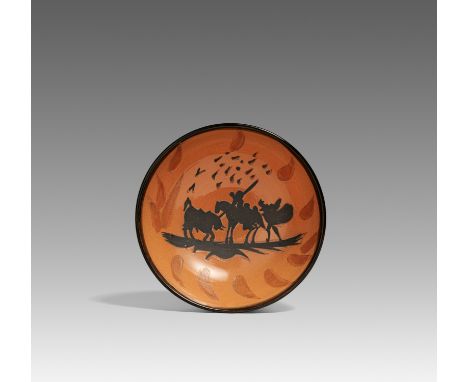 PICASSO CERAMICS, PABLO1881 Malaga - 1973 MouginsTitel: Picador. Datierung: 1953. Technik: Rotes Steingut, mit Engobe- und Em