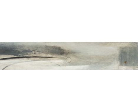 ‡DICK CHAPPELL (b.1954) mixed media on card - entitled verso 'Equilibrium (Ten Second Life)', signed and dated verso '96, 10.