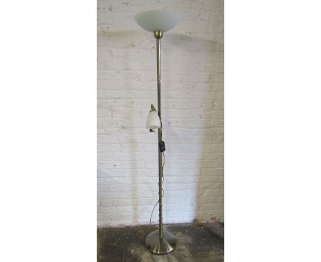 Standard lamp with reading light