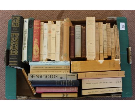 A box of vintage books including some German titles