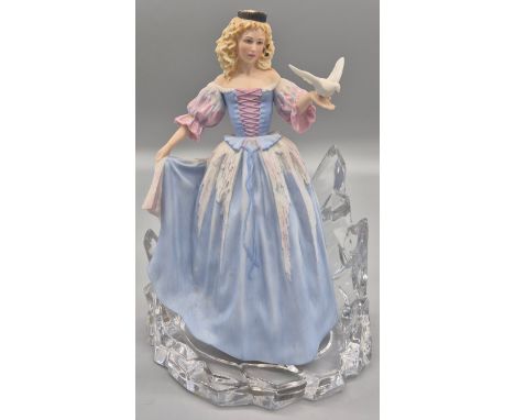 The House of Fabergé Figurine "Princess of Ice Palace" with stand