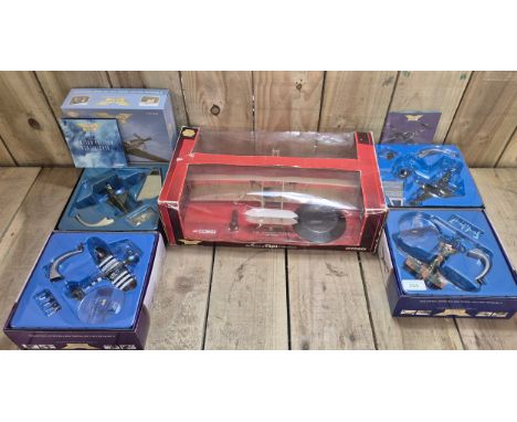 Five various boxed Corgi Airplane models. 