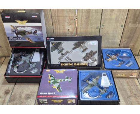 Four boxed Corgi Aviation models. 