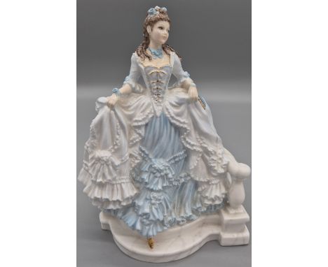 Royal Doulton The Millennium blue edition "Cinderella" No3222 of 4950 sculpture by John Bromley.