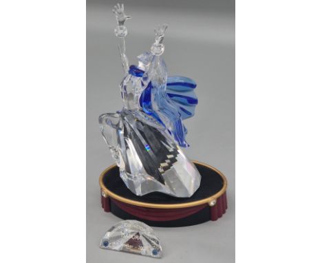 Limited edition Swarovski Crystal figure "Isadora with stand &amp; Plaque