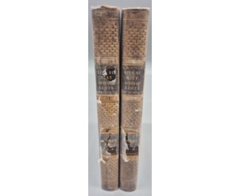 Chalmers, George. The Life of Mary Queen of Scots. 2 vols. 1818. Half calf, marbled boards.