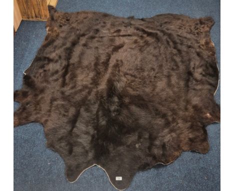Large Vintage Cow Hide Rug. 190x180cm. 