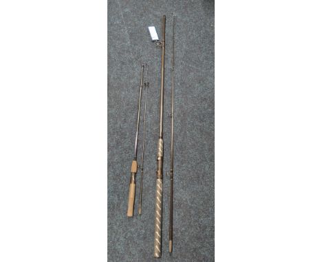 Shakespeare spinning rod and one other 