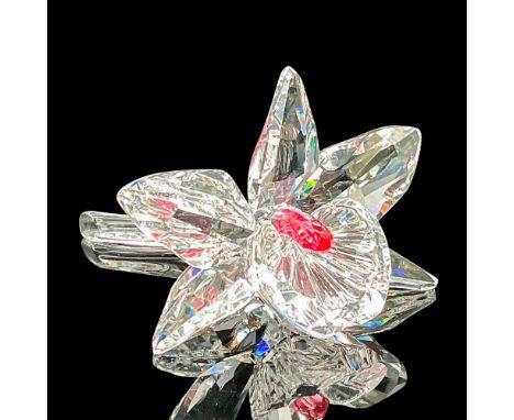 This dazzling pink orchid was part of the Exquisite Accents theme group. This clear crystal piece with the brilliant hue of t