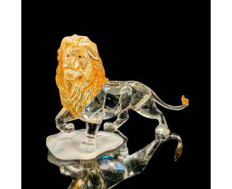 Simba's father. The body and tail sparkle in clear crystal, while the mane and tip of his tail shimmer in Crystal Golden Shad