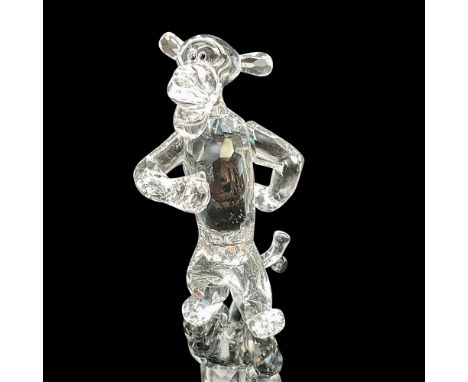 This Swarovski crystal Tigger bears the Swarovskiâ‚¬â„¢s swan logo and the Disney logo. Part of the Winnie the Pooh Disney se