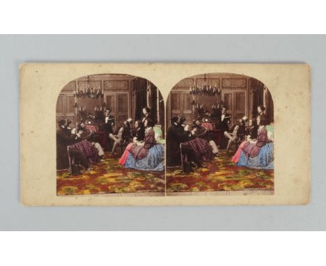 Stereoscopic Cards, 1860s/1870s, including French tropical island (?), manuscript inscription verso (1), genre (1), Ireland V