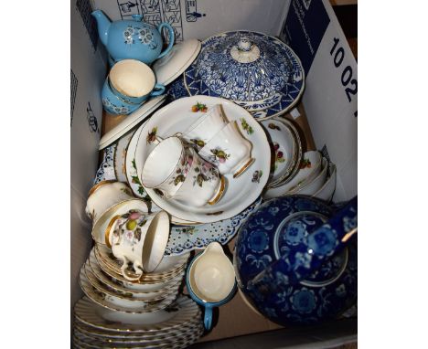 Ceramics - a Spode Italian blue and white plate; others; a Palissy Maytime duet set; part teaset; etc.; quantity